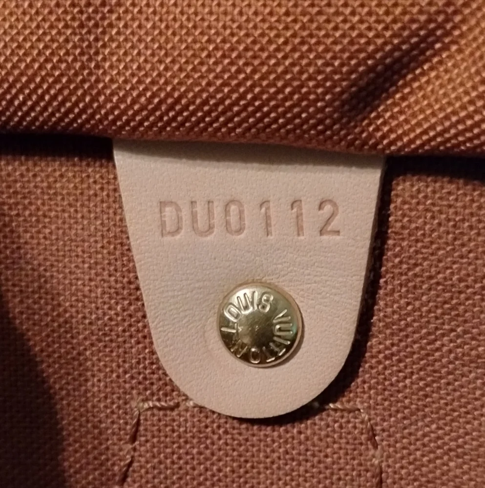 Classic Louis Vuitton Brown and Gold Monogram Speedy 35 Bag - Picture 6 of 14